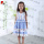 toddler girls ruffle checked dress